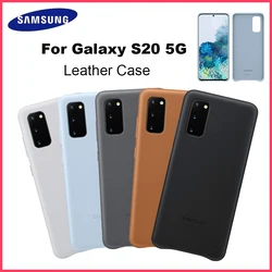Original Samsung Galaxy S20 5G Leather Case For Samsung S20 Leather Cover Protective Phone Case