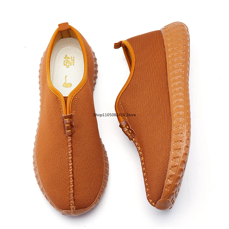 

Shaolin Monk Kung Fu Shoes Martial Arts Wushu Taekwondo Buddhist Supplies Man Rohan Shoes Cosplay Shoes