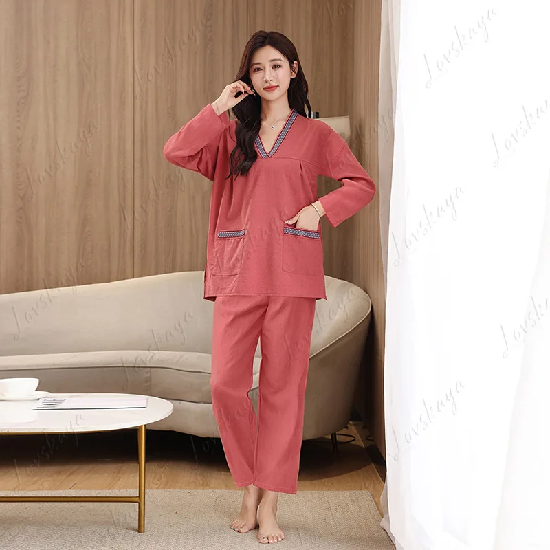 New Gongma Long Legs Long Sleeves Clothing Bath Center Clothing Sauna Clothing Men
