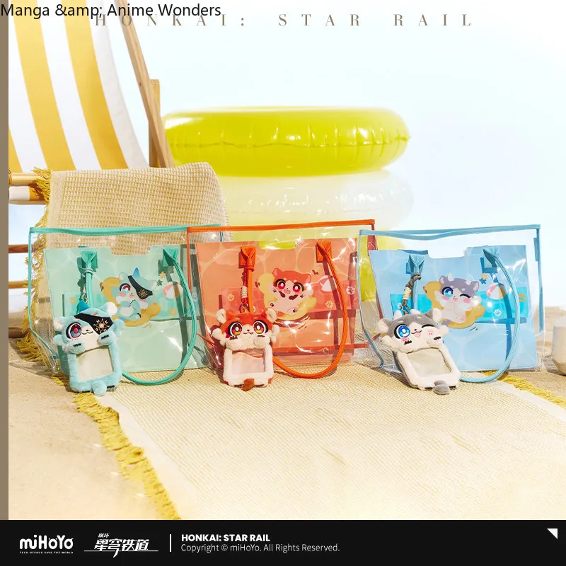 

Halloween Cosplay Xmas Gift Birthday Honkai: Star Rail Series Jelly Tote Bag Cartoon Pvc Shoulder Bag Gifts Official MiHoYo
