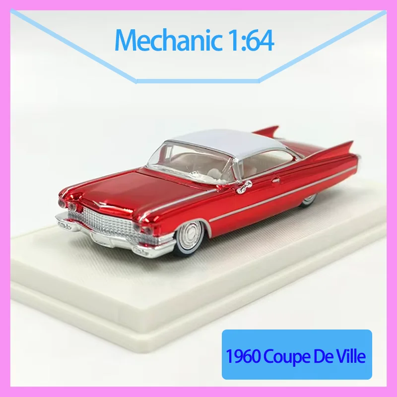 

Mechanic 1:64 Scale 1960 Coupe De Ville Alloy Car Model Static Collection Decorated Holiday Gifts Toys Souvenir Gift
