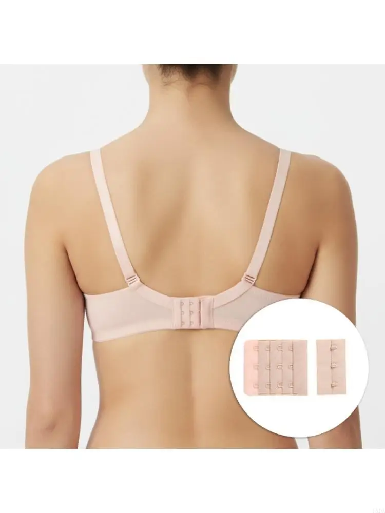 Bra Extenders 4Row 3Hooks Bra Strap Extender Women Back Bra Extension Straps 6XDA
