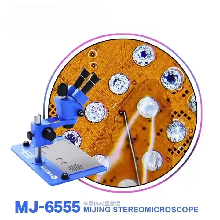 Heat - Resistant and Flexibly Zoomable Mijing MJ - 6555, Used for Electronic Motherboard Repair