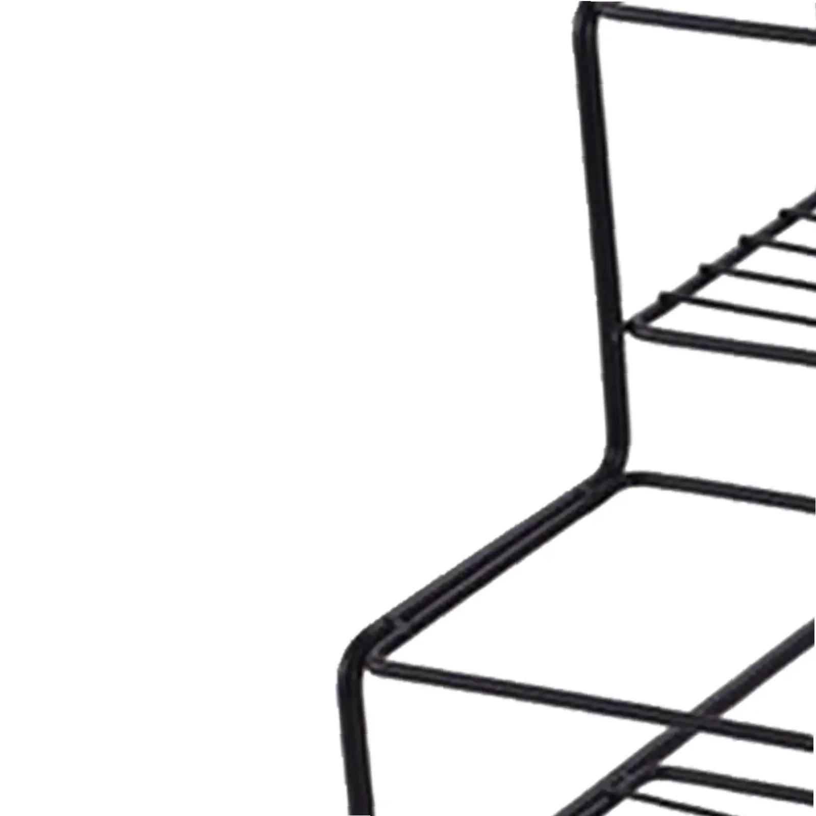 2-Tier Metal Syrup Bottle Rack for Coffee Station, Wine & Bathroom Organizer, Countertop Storage Rack 6