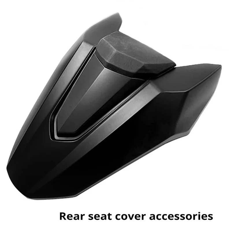 

Аксессуары для отделки мотоцикла, задний горб, обтекатель, чехол на заднее сиденье для Honda CB650R CBR650R 2019-2023, глянцевый черный