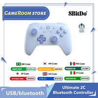 8BitDo Ultimate 2C Bluetooth Controller for Switch 2 Wireless Gamepad with Hall Effect Joystock for Nintendo Switch,OLED Console