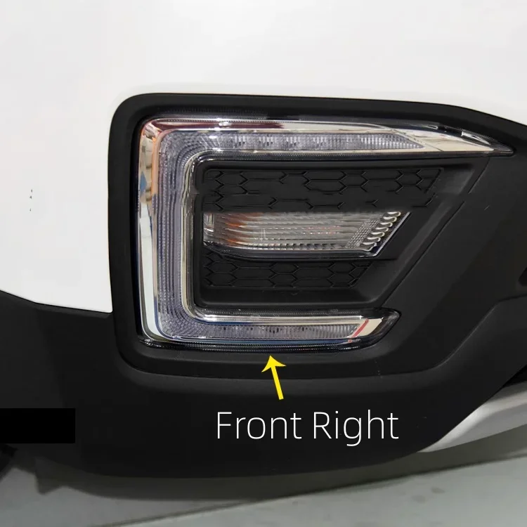 Car Front Bumper LED Daytime Running Driver Reflector Lamp Fog Light For Changan CS55 2018 2019 Fog Lamp