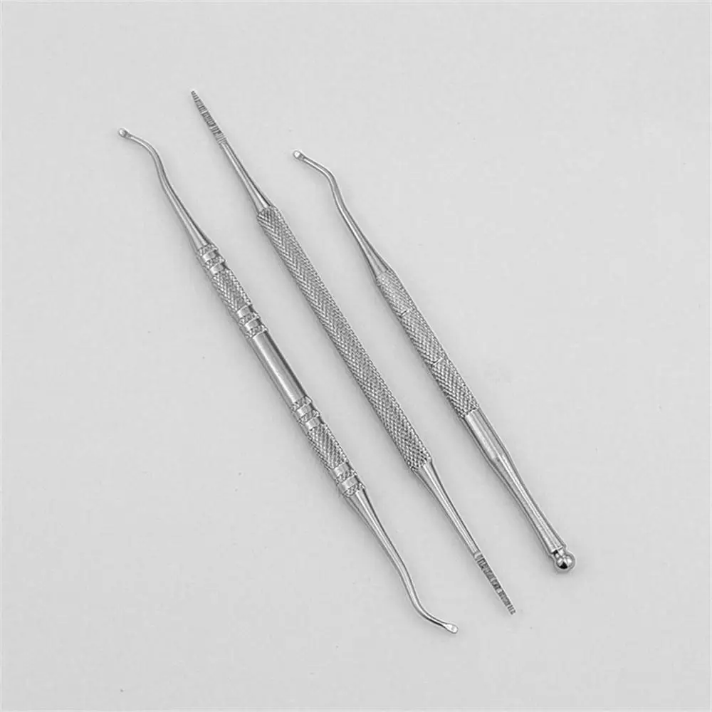 Double-ended Stainless Steel Cuticle Pusher Nail Manicures Remover Manicure Sticks Tool for Nail Art