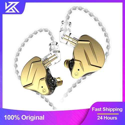 KZ ZSN Pro X auriculares de Metal 1BA + 1DD tecnología híbrida auriculares HIFI auriculares intrauditivos auriculares deportivos con cancelación de ruido