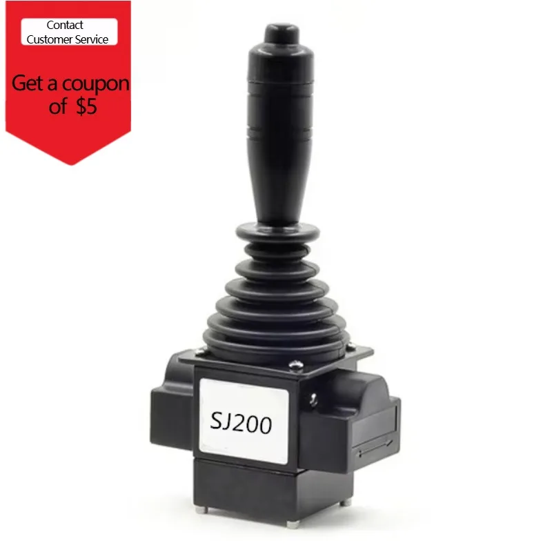Forklift Spare Parts Industrial Single Axis Joystick High Performance Hydraulic Proportional Control Joystick
