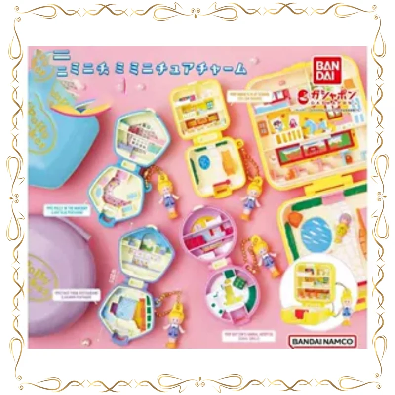 

BANDAI Anime Character Baibao Box Modeling Pendant Gashapon Kawaii Children's Day Gifts Model Toys