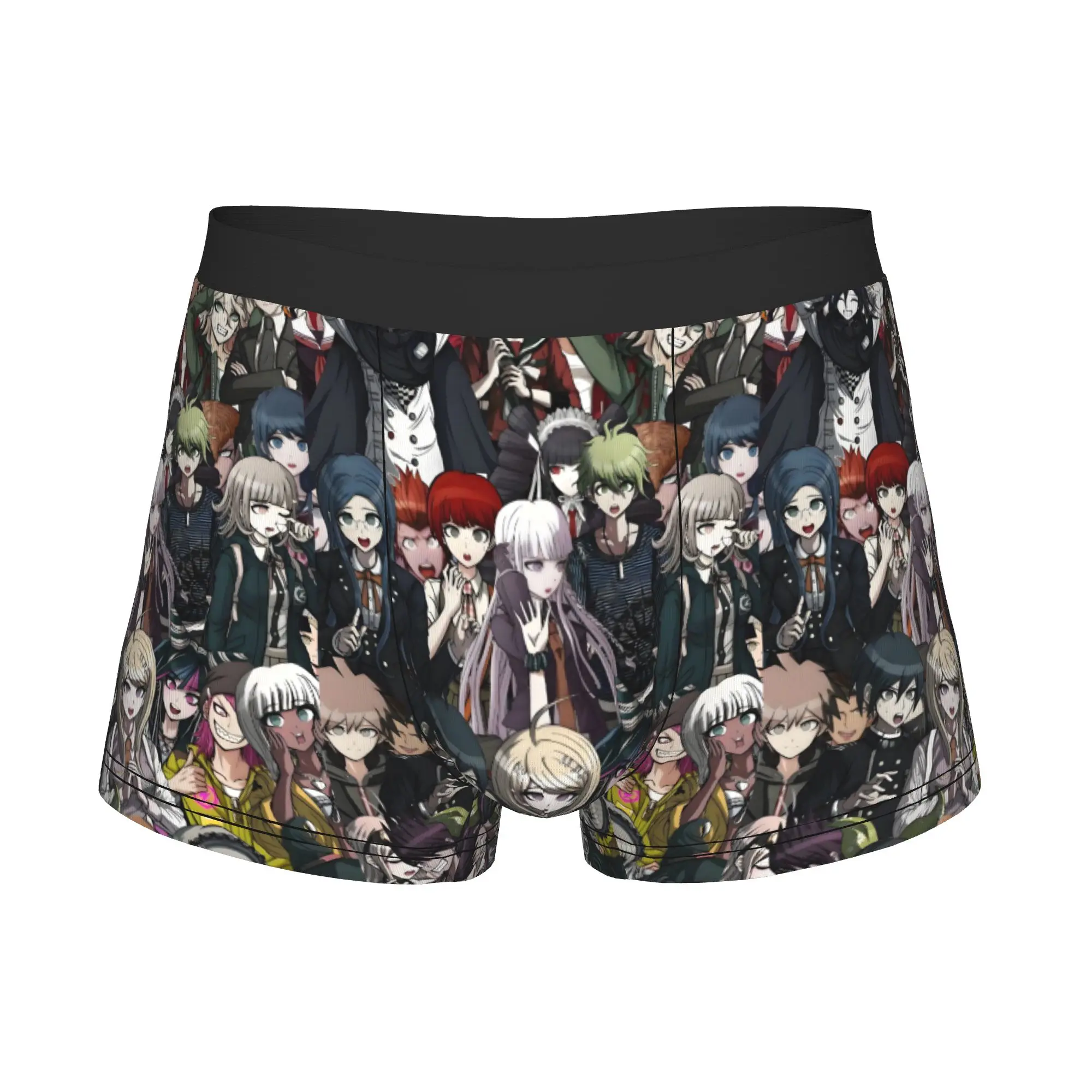 Danganronpa comics Boxer Shorts For Men 3D Printed Game  Underwear Panties Briefs Stretch Underpants