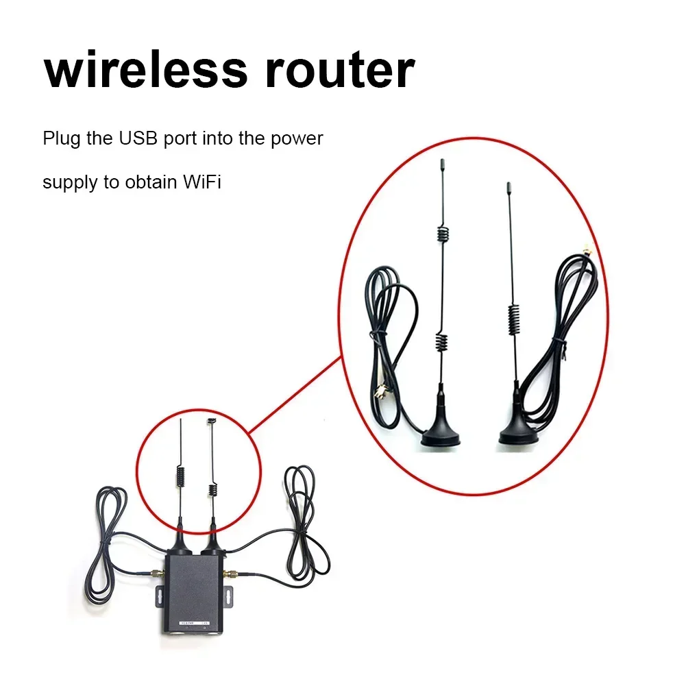 Industrial Grade 4G Router for SIM Card 4G to RJ45 Internet Access WiFi Sharing Network H927-EU