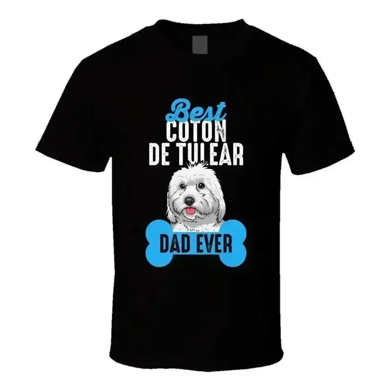 Coton De Tulear Best Dad Ever Father's Day T Shirt
