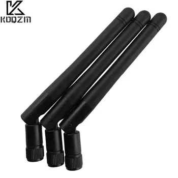 2 adet Dual Band WIFI anten 2.4 5.8G 5G G SMA erkek amplifikatör WLAN Router Singal Booster