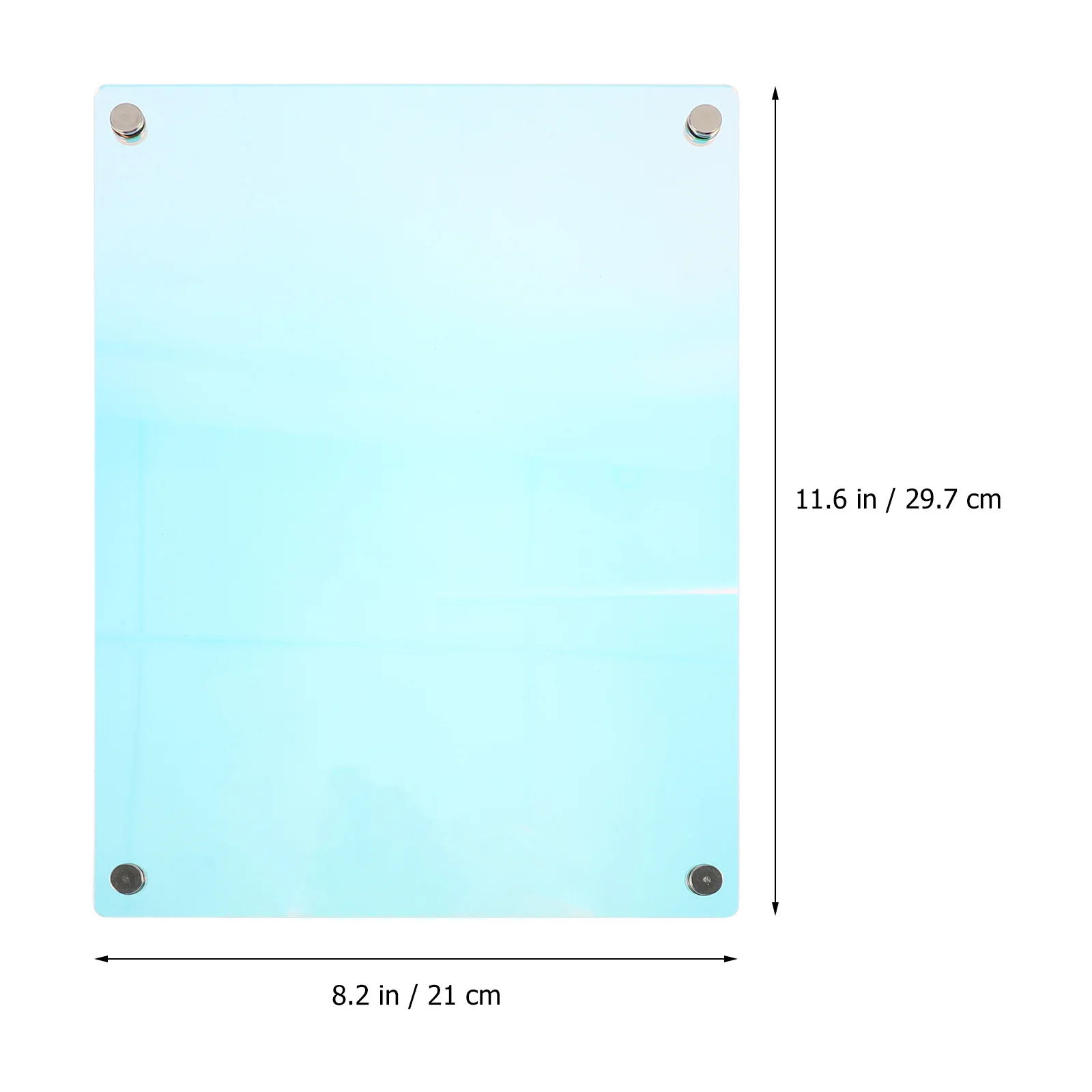 

Magnetic Writing Small Dry Erase Board For Fridge Kitchen Planning Organizer Reusable Message Board Acrylic Magnetic