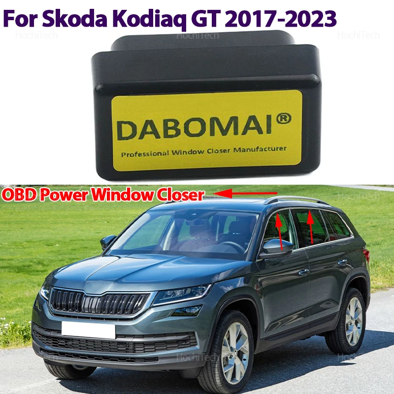 

Модуль автоматического закрытия окон для Skoda Kodiaq GT NS7 NV7 NS6 2017-2023, интеллектуальный OBD-модуль дистанционного закрытия окон с электроприводом