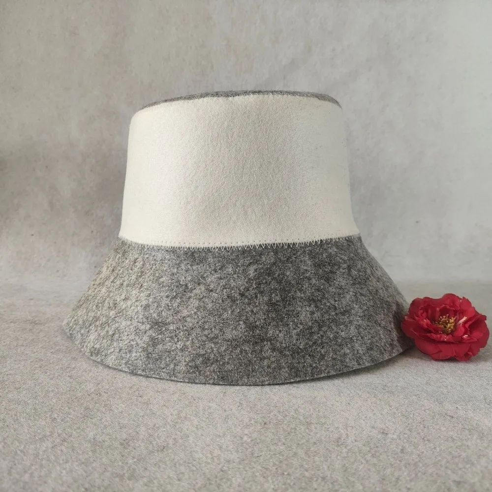 Felt Felt Sauna Cap Good Water Absorption Head Protection Bath Hat Quickly Drying Sweat Absorbing Fisherman Hat
