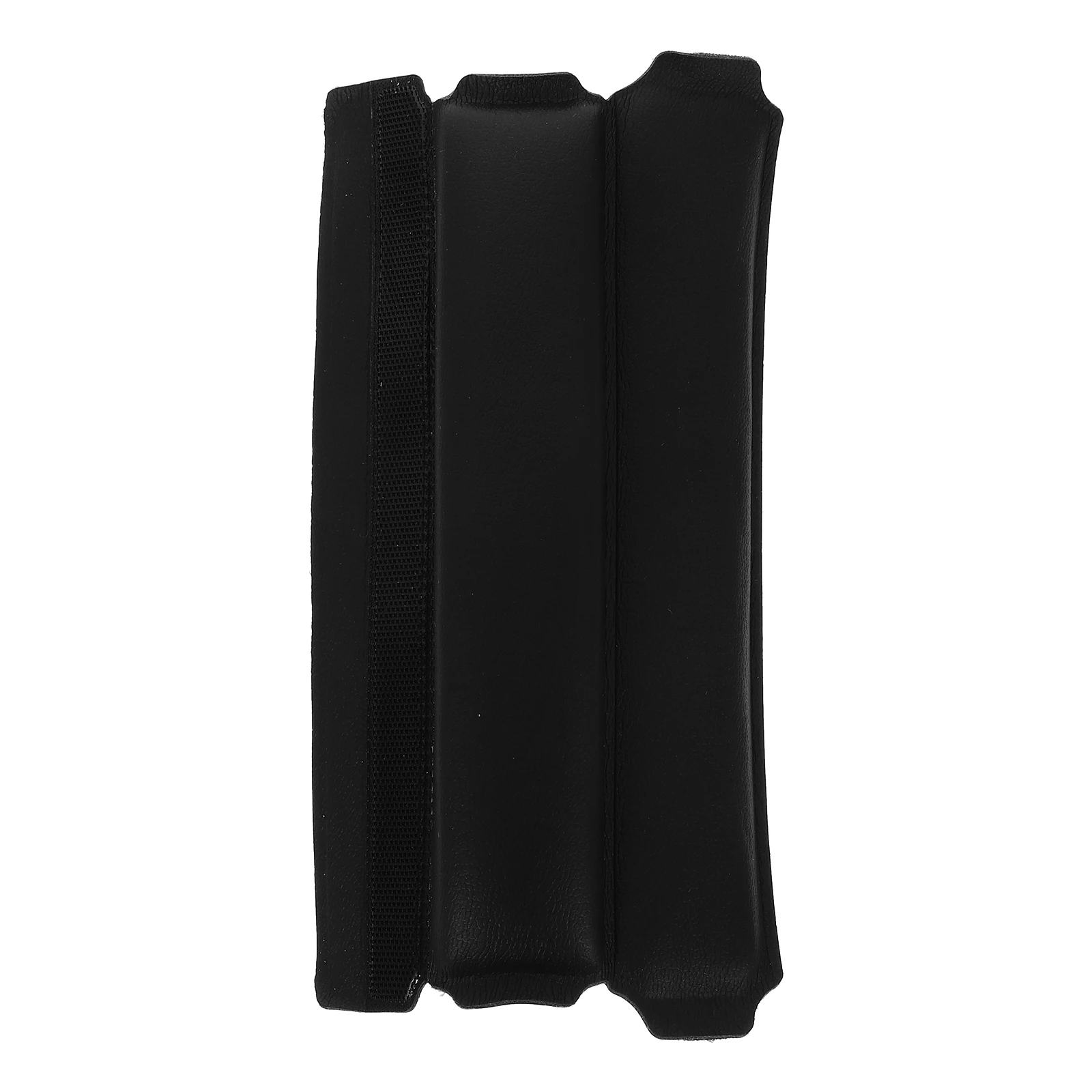 

s Black Headb Pad Elastic PU Washable Comfortable Lightweight Stable Fit Sound Unaffected Headphone Protector Cover