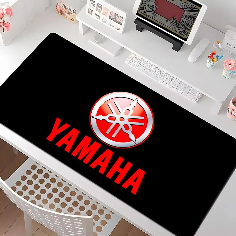 

Коврик для мыши с логотипом Y-Yamaha-ES, несколько размеров, большие квадратные коврики для компьютера, офиса, игрового стола, резиновые противоскользящие коврики для мыши