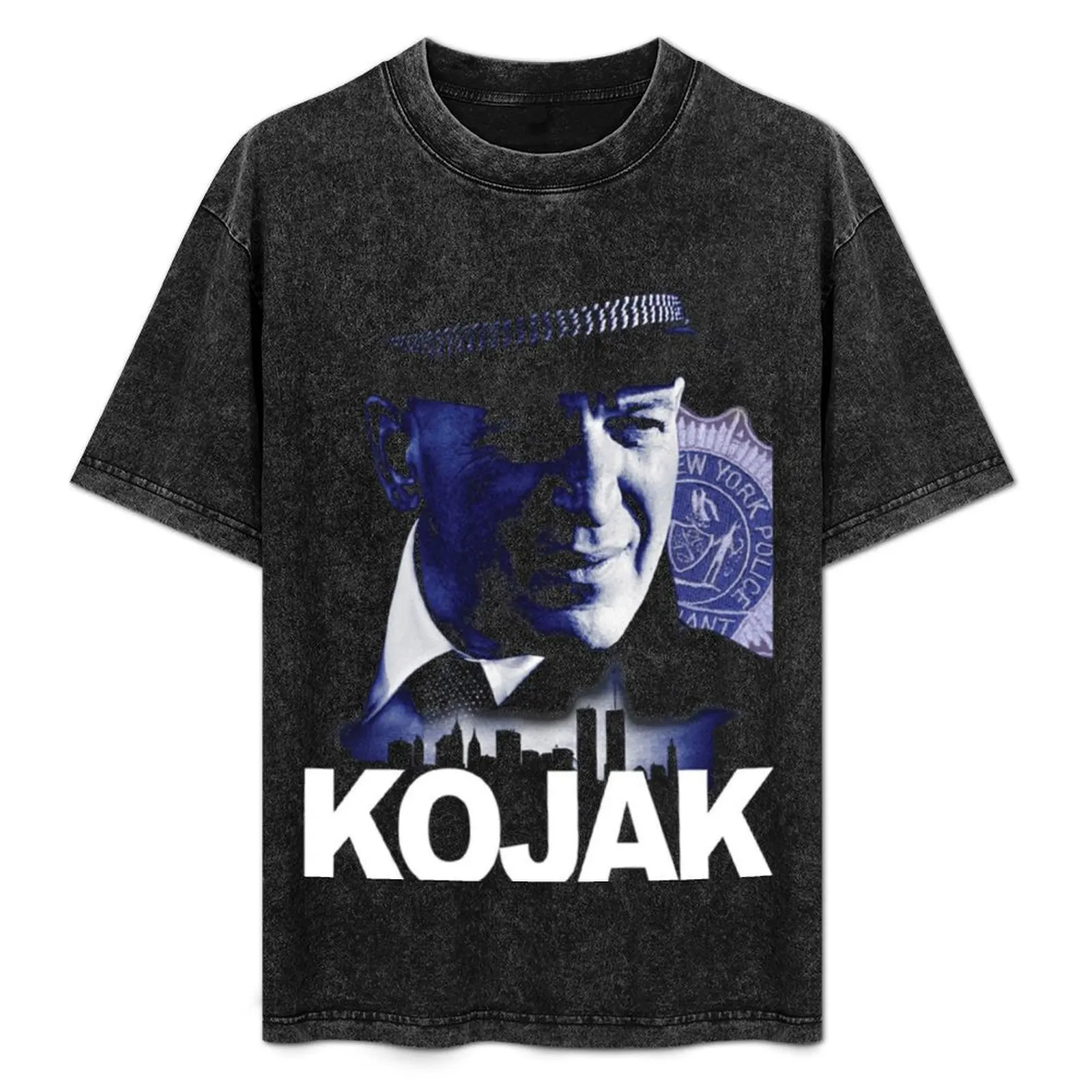 

Kojak T-Shirt Basic Short Sleeve T-Shirt for Men
