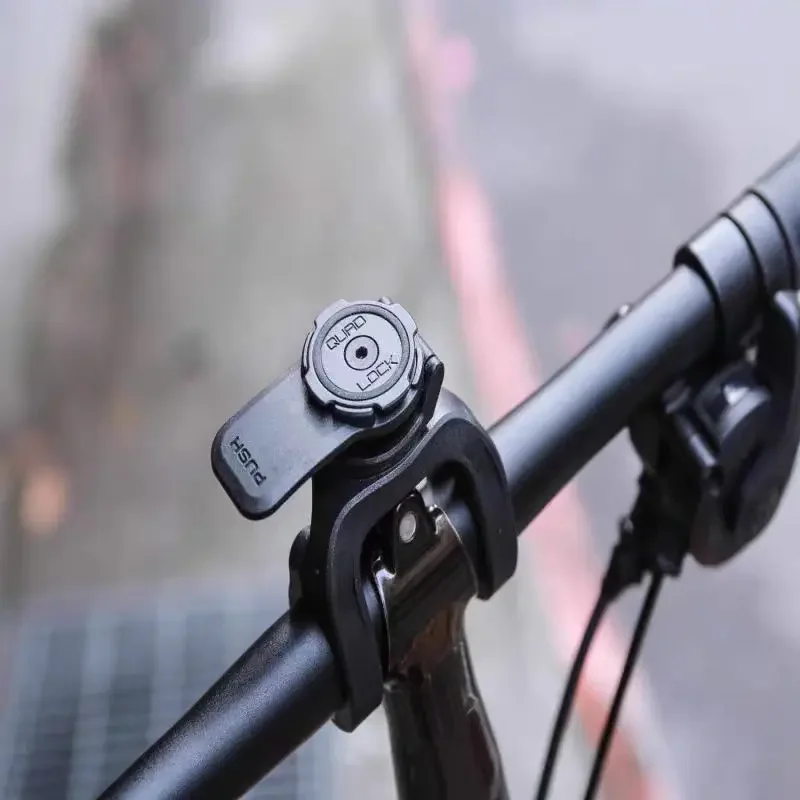 360° Rotation Heavy Duty Handlebar Mount for iPhone Universal Motorcycle Phone Holder Vibration Dampener Shockproof Anti-Shake,