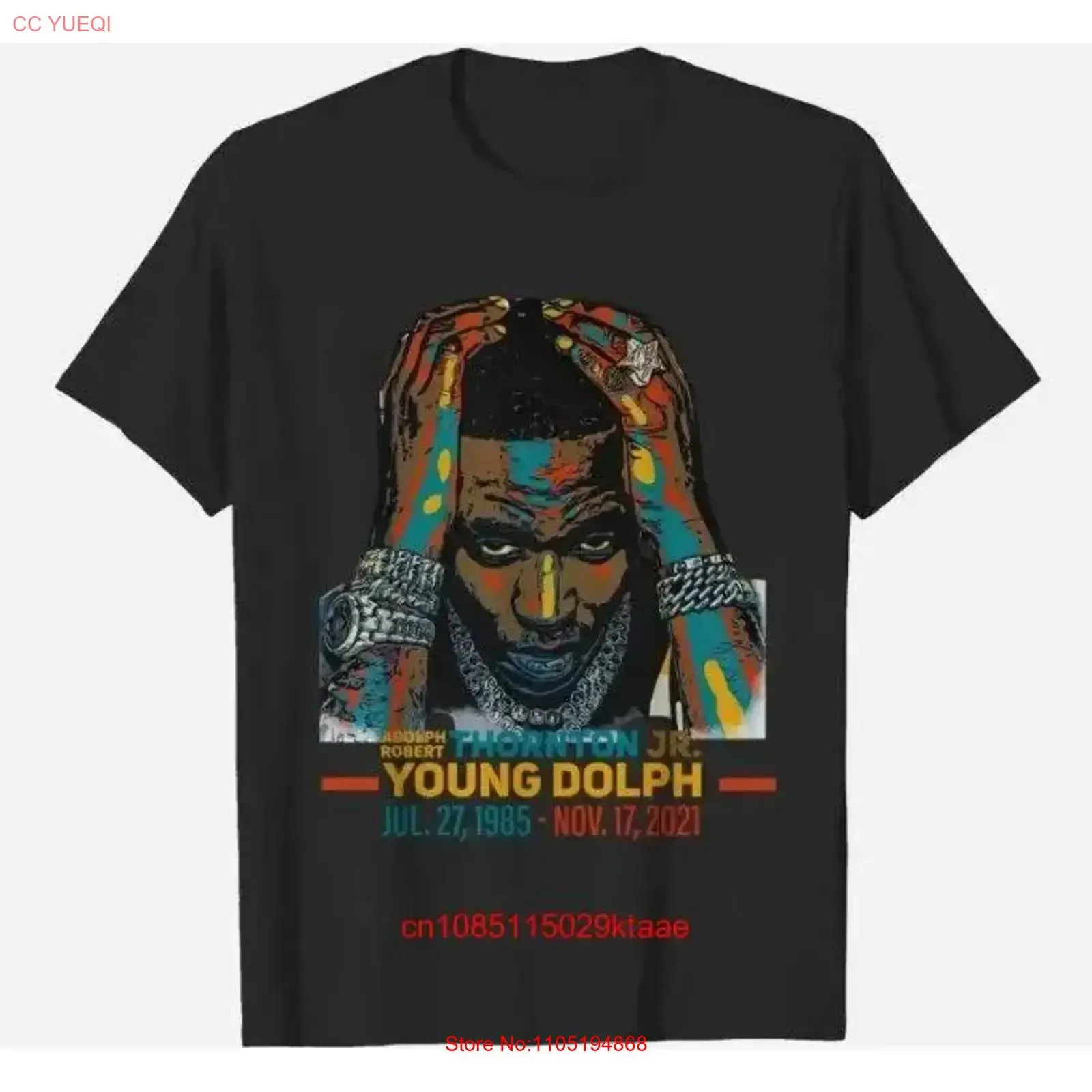 Retro Young Dolph T Shirt best design hoT vintage Washed graphic Stylish Versatile homme Comfortable fashion Casual Breathable