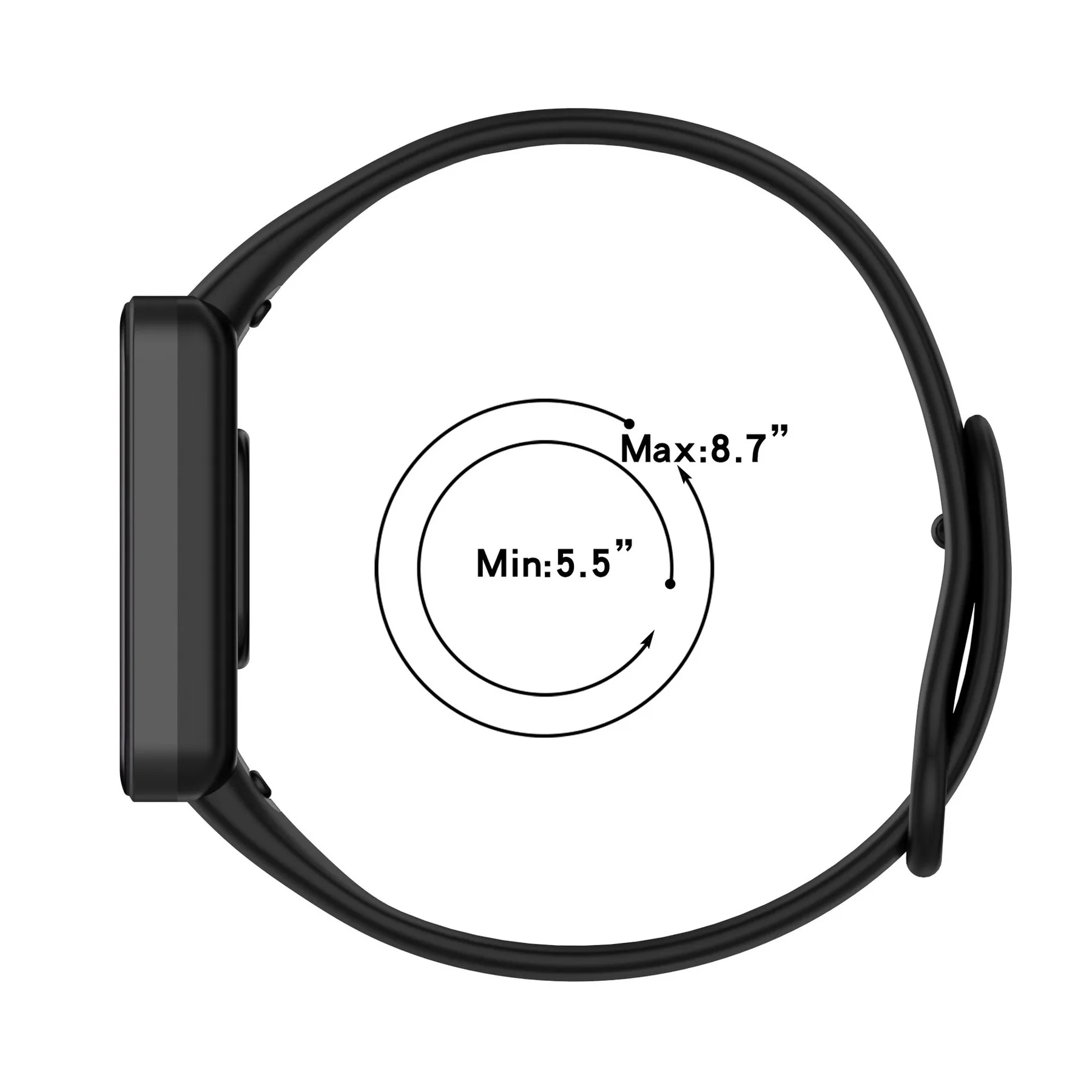 Cinturino per Redmi Smart Band Pro cinturino da polso sportivo in silicone morbido di ricambio per accessori per bracciale Xiaomi Redmi Band Pro