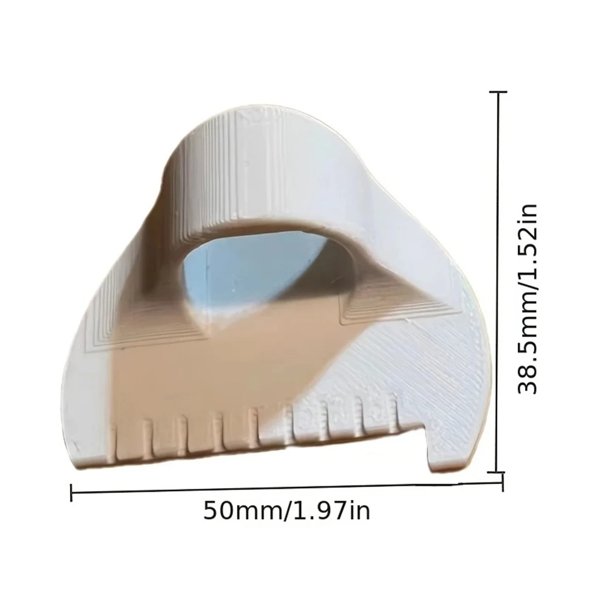 Easy-Grip 3D Printed Sewing Tool for Beginners & Seniors - 4mm Spacing Plastic Hand Sewing Aid, Prevents Skipping Stitches image 6