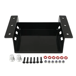 Bandeja de sujeción de batería, caja de batería, Kits de soporte de montaje negro para PC680 Odyssey para coche, camión, ATV, UTV