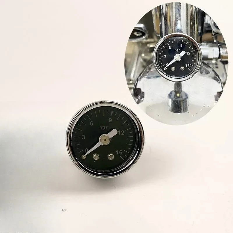 Group Head Pressure Gauge and Thermometer Conversion Kit for E61 Semi-Automatic Espresso Machine