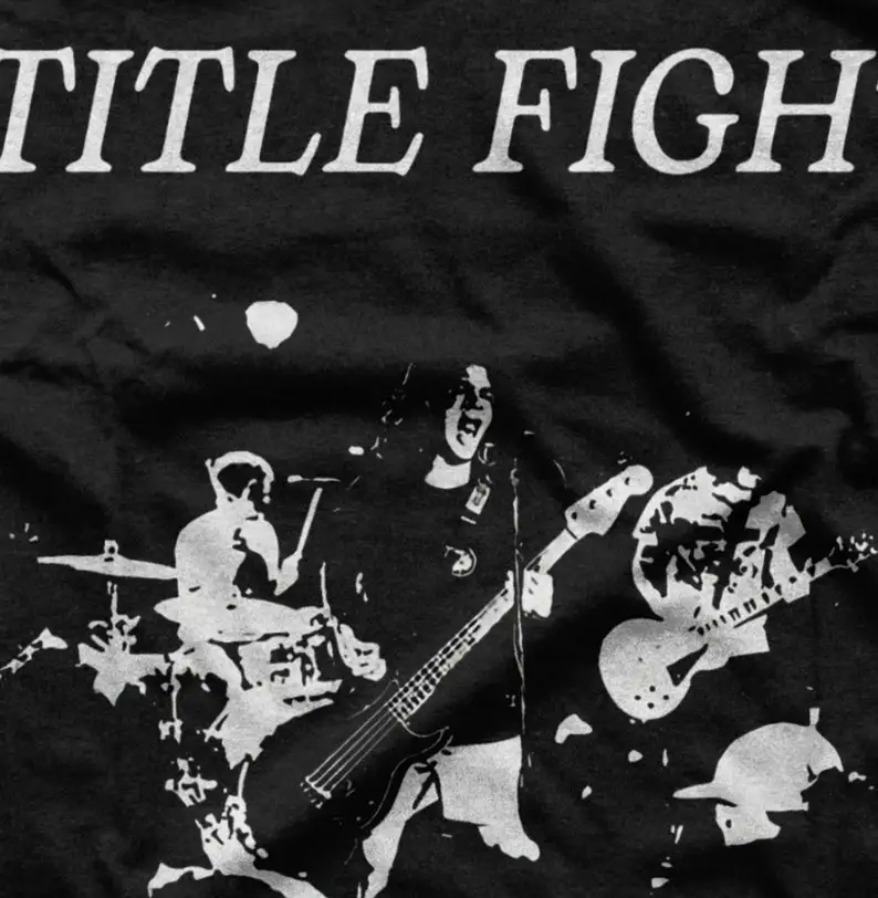 Title Fight Unisex T-Shirt - Rock Music Band Graphic Tee - Printed Indie Music Merch - Gift For Title Fight Fans