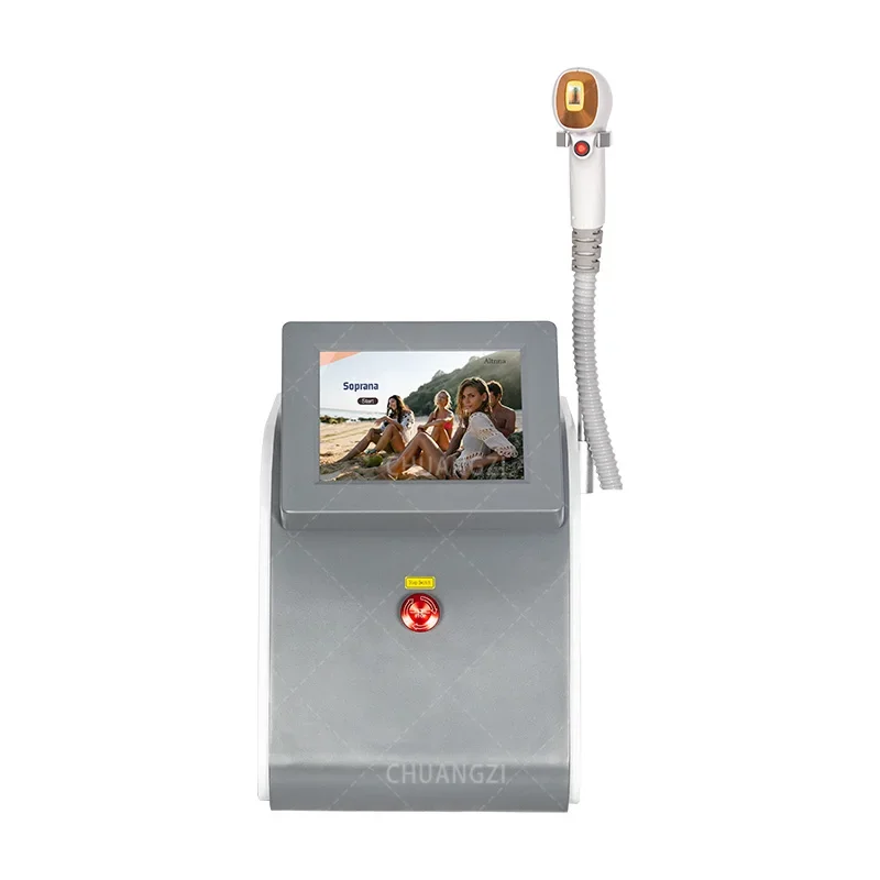 

2025 Hot Selling 755nm 808nm 1064nm Diode Laser Permanent Hair Removal Cooling Head Painless Laser Hair Removal Devic