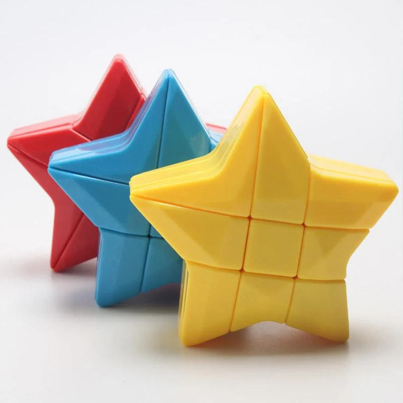 Five Pointed Star Puzzle Magico Cubo 3x3 Cube Magic Cube  Twisty Puzzle Cube Toy For Kids Children Magic Cube Puzzl