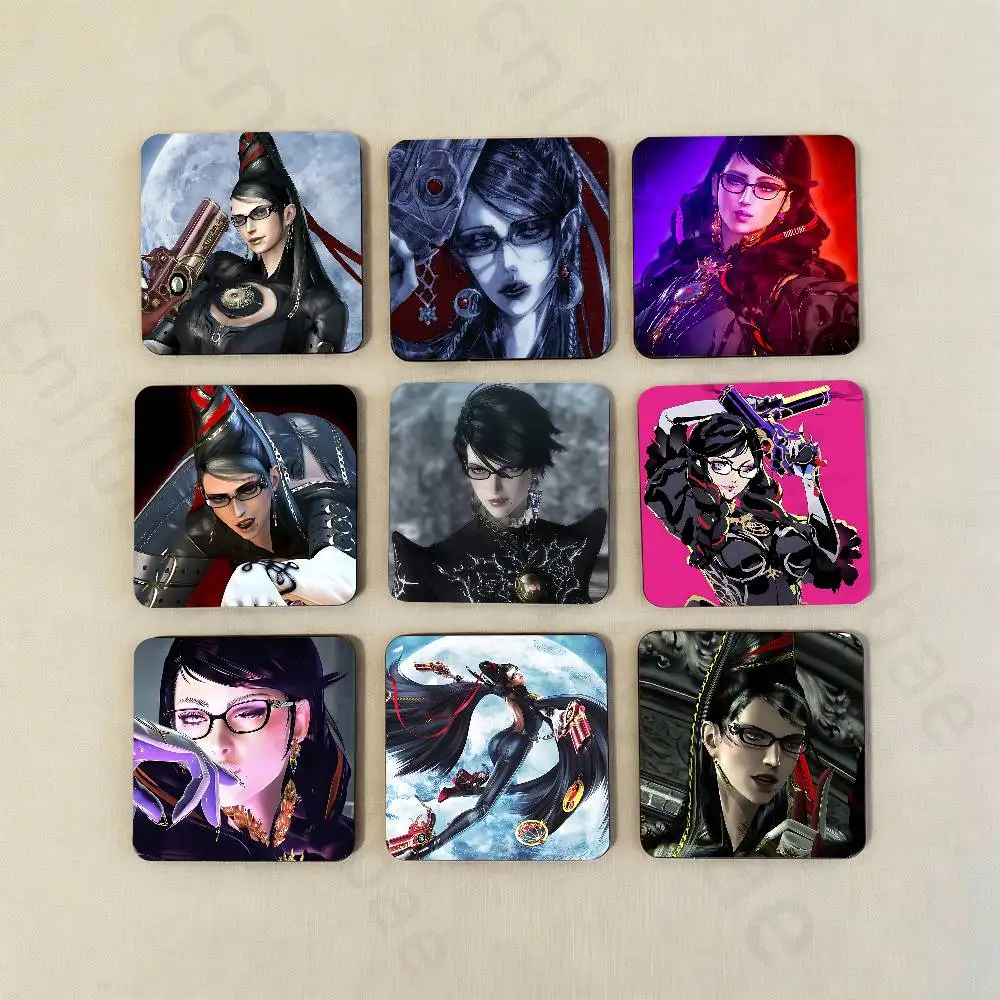Game B-Bayonetta Custom Fridge Magnets Magnetic Refrigerator Memorial Gifts For Kitchen Office Locker Travel Home Deco