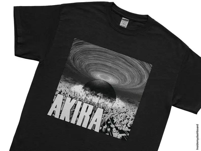 Akira Tokyo's Explosive Rebirth T-Shirt, Akira Anime Tee, Akira Manga T-Shirt, Kaneda Anime Tee