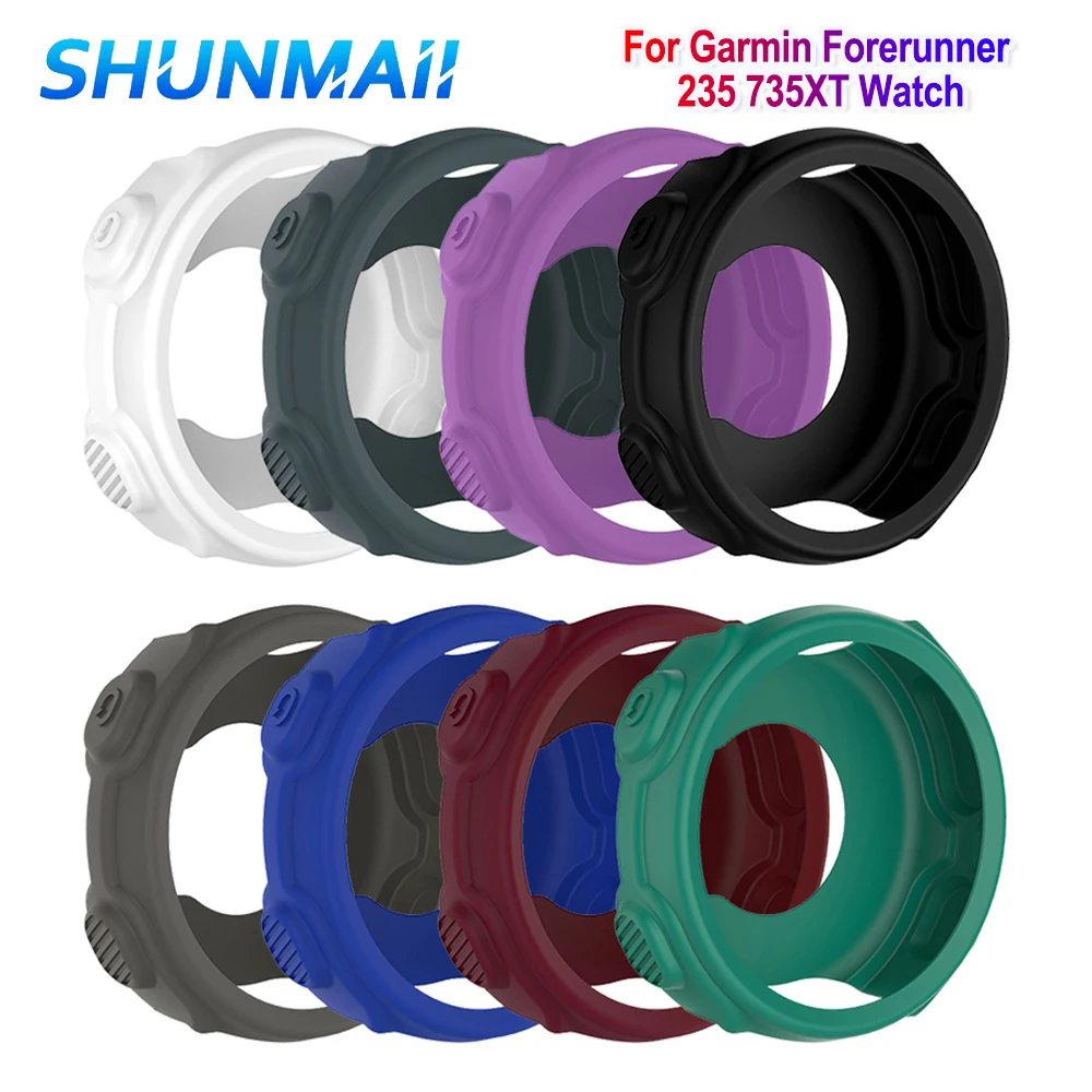 سيليكون الجلد الغطاء الواقي غطاء حماية الحال بالنسبة للغارمين Forerunner 235 735XT ساعة
