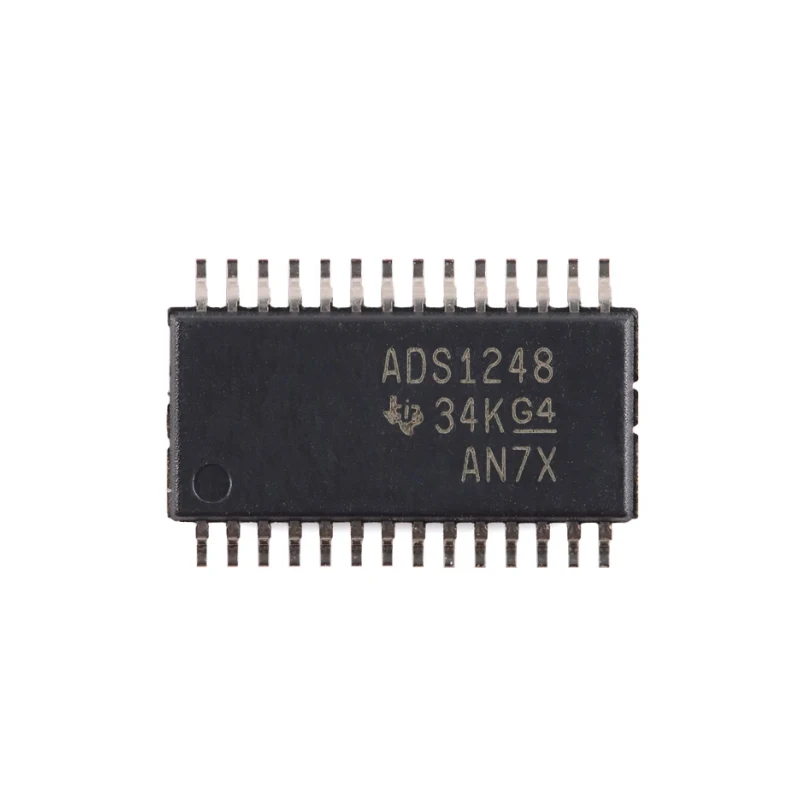 5Pcs/Lot  New Original ADS1248IPWR ADS1248 24 Bit Analog to Digital Converter 4, 7 Input 1 Sigma-Delta 28-TSSOP