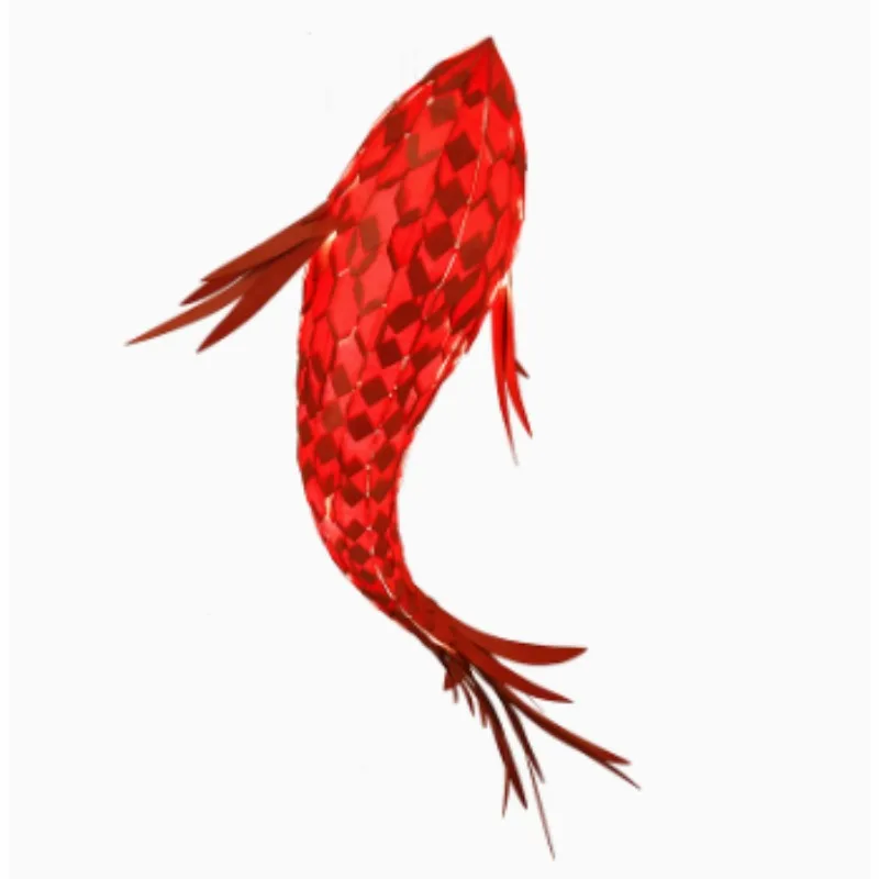 New Chinese Koi Fish Shape Hotel Lobby Catering Hot Pot Restaurant Creative Art Fish Decoration