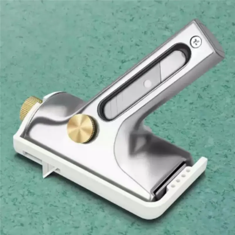 ABRW-Edge Pusher Device PVC Plastic Floor Slicing Manual Corner Closing Push Knife Construction Wall Edge Trimmer Trimming Tool