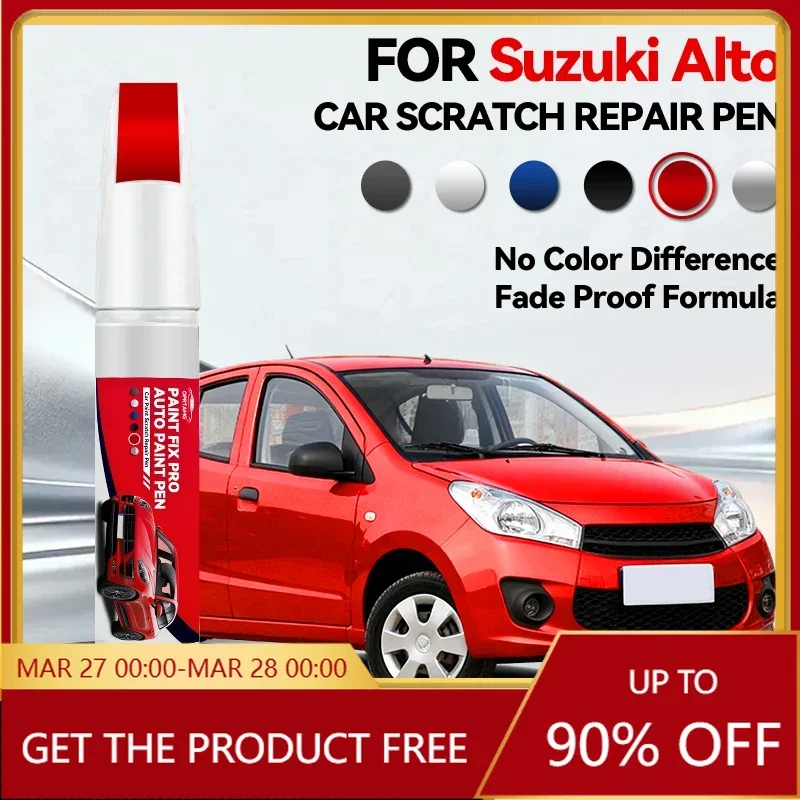 

Ручка-корректор для ремонта лакокрасочного покрытия Suzuki Alto 2004-2025 (HA24, HA25, HA36, HA37) – средство для удаления царапин, аксессуар для самостоятельного ремонта авто, черный цвет
