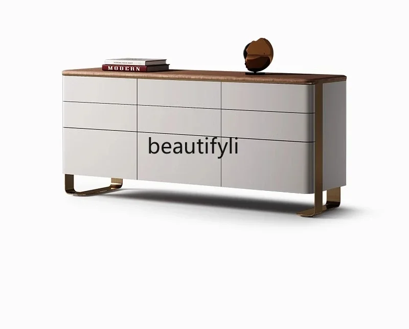 

ss K178Luxury house bedroom with series TV cabinet storage locker integrated