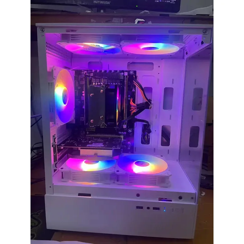 AOTESIER PC Gaming With Core i7-4790 Processor/512G SSD/16GB RAM 3200MB DDR3/Windows 11 HD Graphics 4600 Graphics/ white