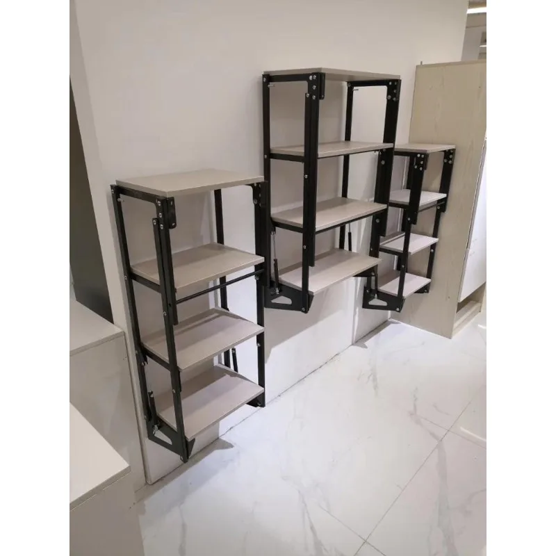 Wood folding aluminum table full extension dining table mechanism