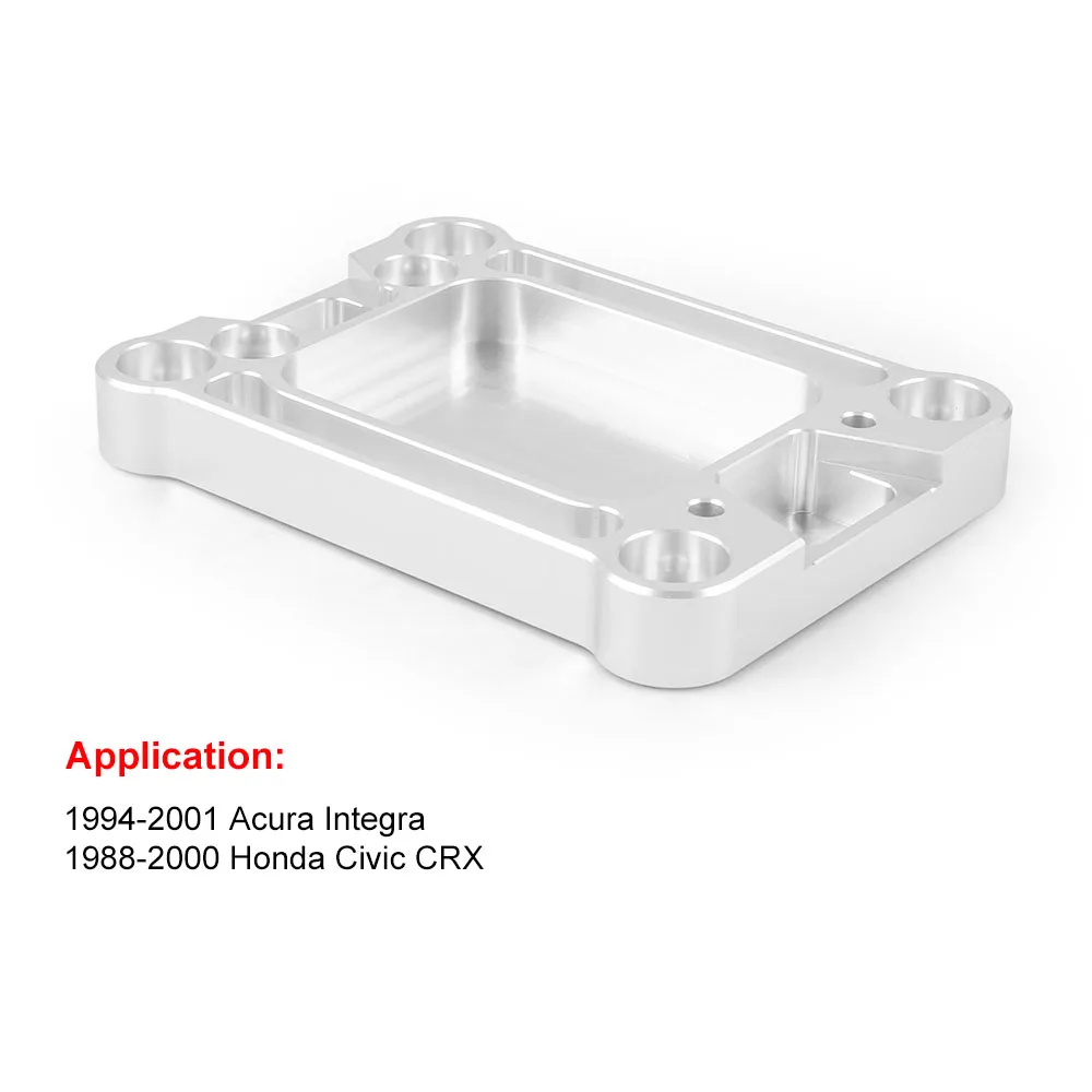 

Billet Aluminum Shifter Base Plate for Honda Civic Integra RSX K20 K24 K-Series Engine EG EK - Performance Automotive Part