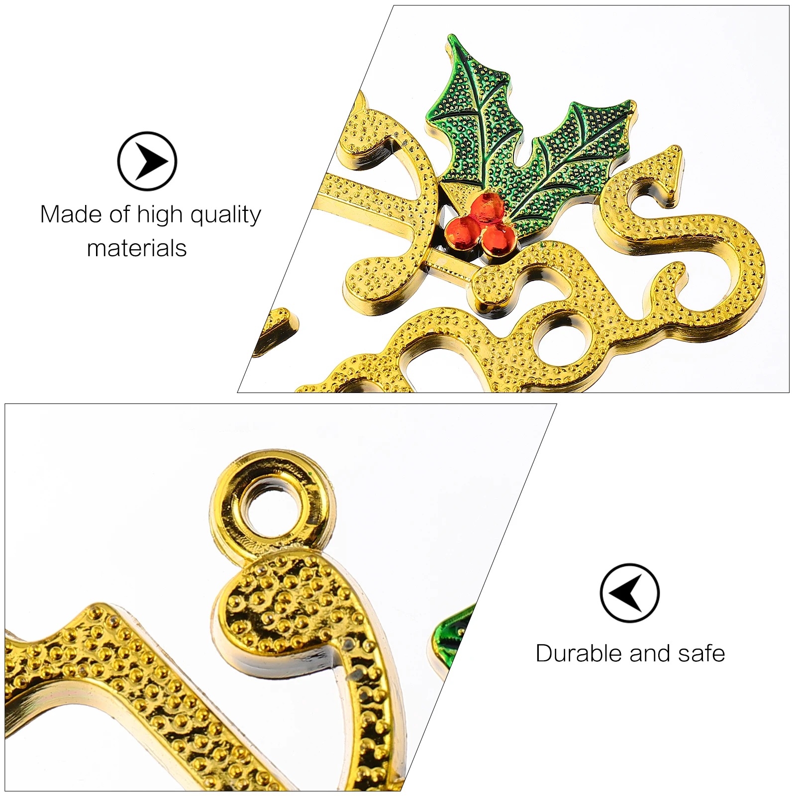 

2pcs Christmas Tree Decoration Hanging Ornaments Festive Pendant For Door Window Xmas Party Home Wedding Backdrop Scene Layout