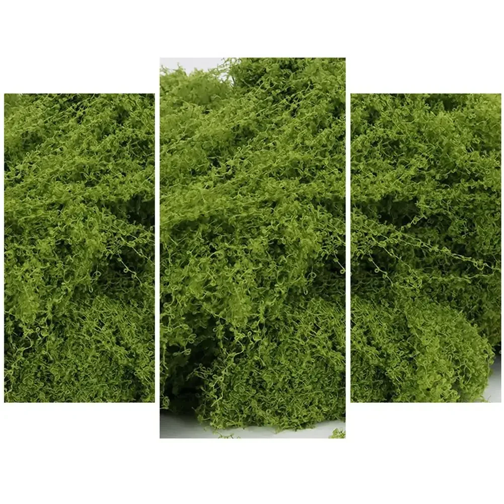 50g/100g/200g Realistico Muschio Artificiale Per L'artigianato FAI DA TE & Decorazioni Per La Casa Paesaggio Bonsai Pavimentazione Erba Decorazione Pianta Verde