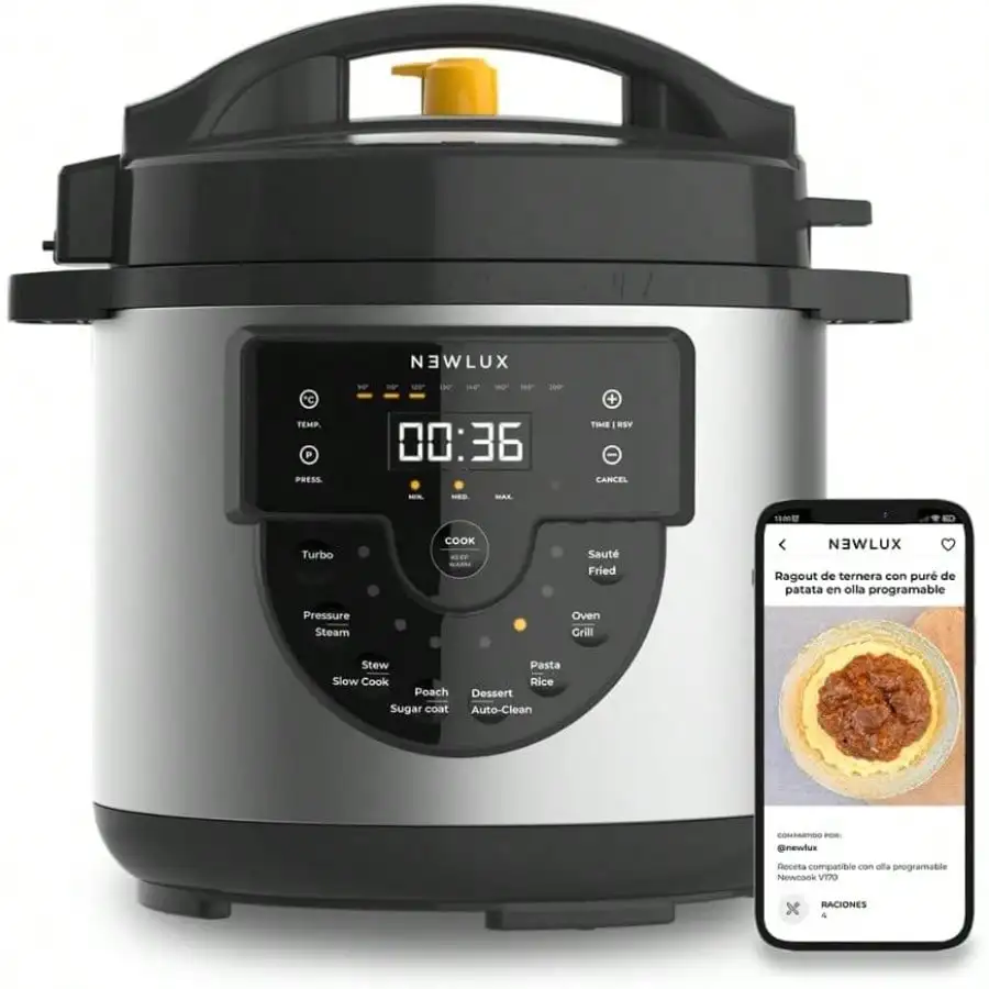 El Comida: La Mejor Olla a Presión Multifunción para Cocinar con Calidad y Tecnología en AliExpress