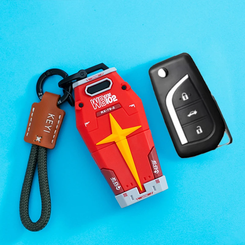 

For TOYOTA Frontlander,DZ3,Sienna,Granvia,Venza key cover shell buckle bag,Shield mecha style