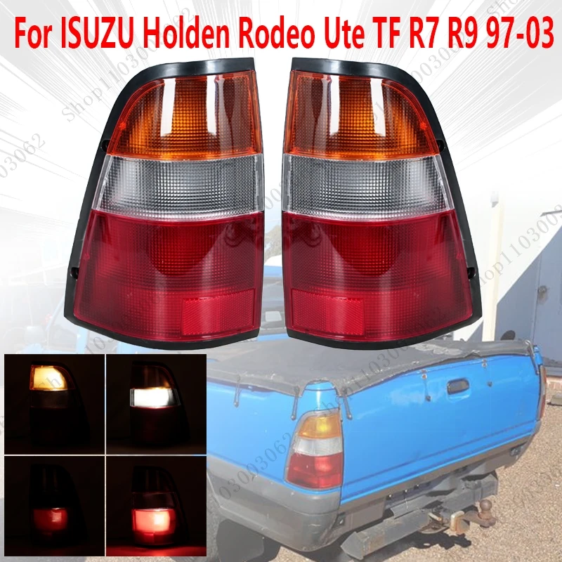 Tail Light Car Rear Turn Signal Light Brake Light Fog Lamp Taillamp Assembly For ISUZU Holden Rodeo Ute TF R7 R9 98TFR 1997-2003